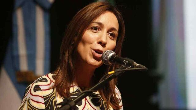 María Eugenia Vidal, exgobernadora de Buenos Aires.