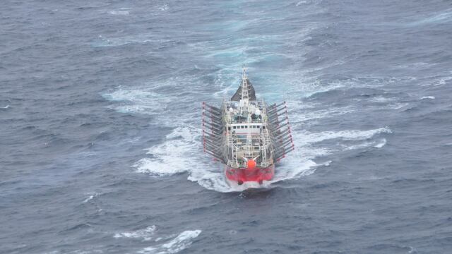 Así fue el rescate de un marinero que sufrió un inconveniente médico en medio del mar.