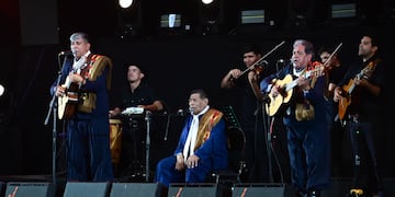 Los Manseros Santiagueños en el Festival de Villa María 2025. (La Voz)