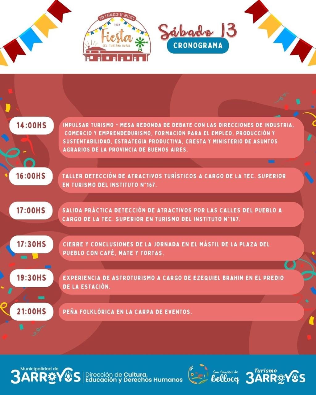 2ª Fiesta del Turismo Rural este fin de semana en San Francisco de Bellocq