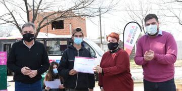 Entrega de certificados por “Entrenamientos para el Trabajo”.