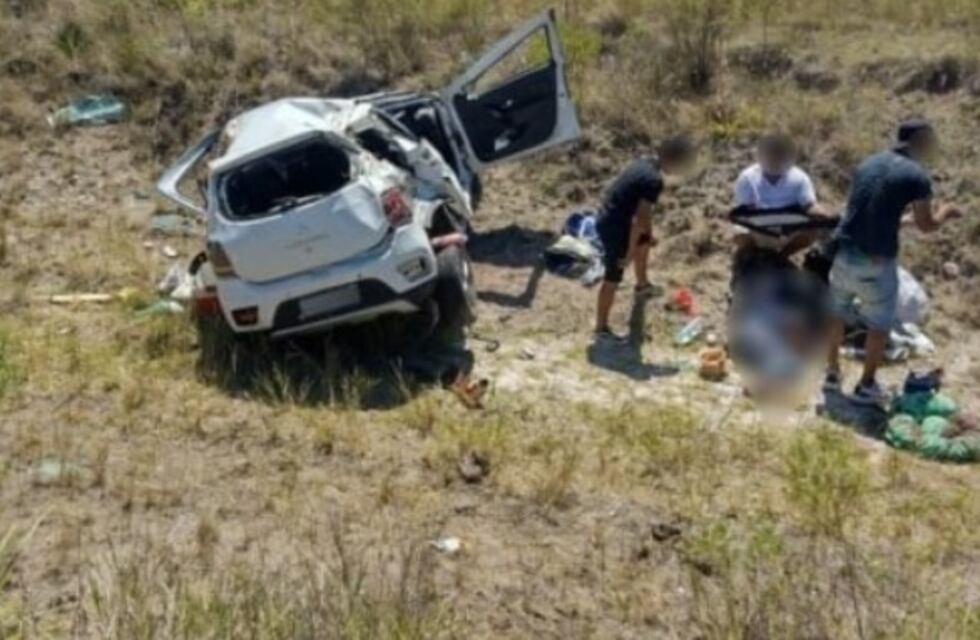 Cinco iguazuenses sufrieron un accidente en Entre Ríos