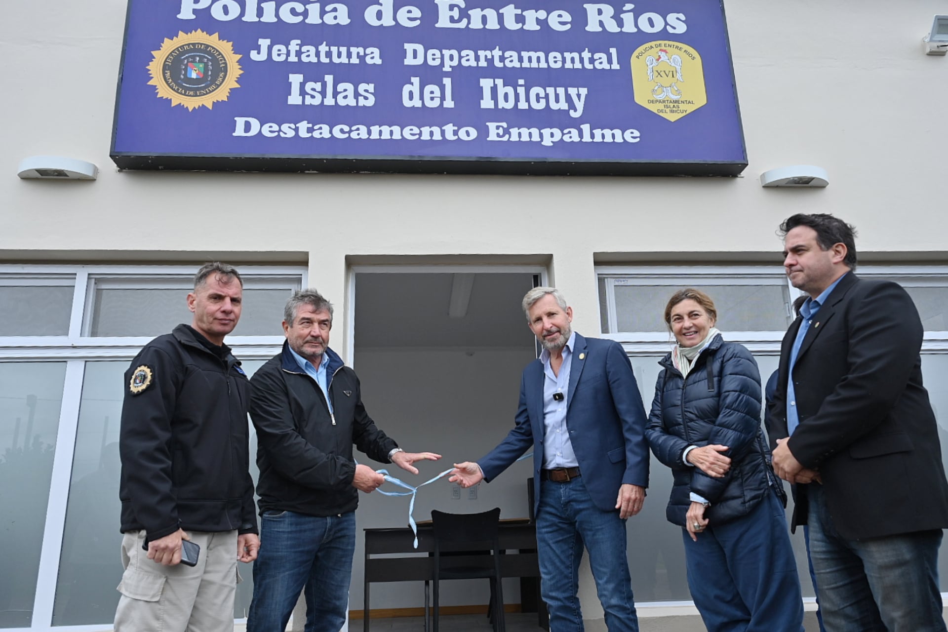 Nuevo puesto policial en acceso a Villa Paranacito