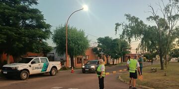 Amplios controles de tránsito diurnos y nocturnos en zona del Parque San Martín