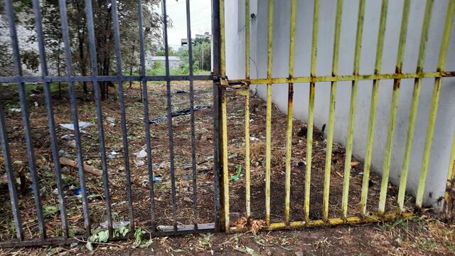 Limpiaron un terreno por orden judicial