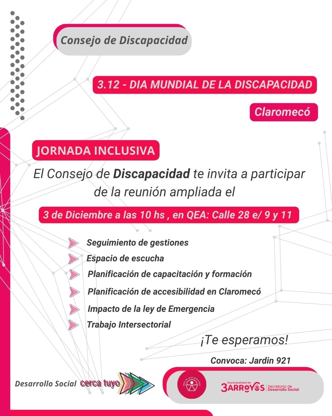 Jornada inclusiva en Claromecó por el Día Mundial de la Discapacidad