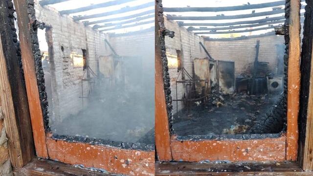 El fuego comenzó cuando la mujer intentó prender la estufa utilizando nafta.