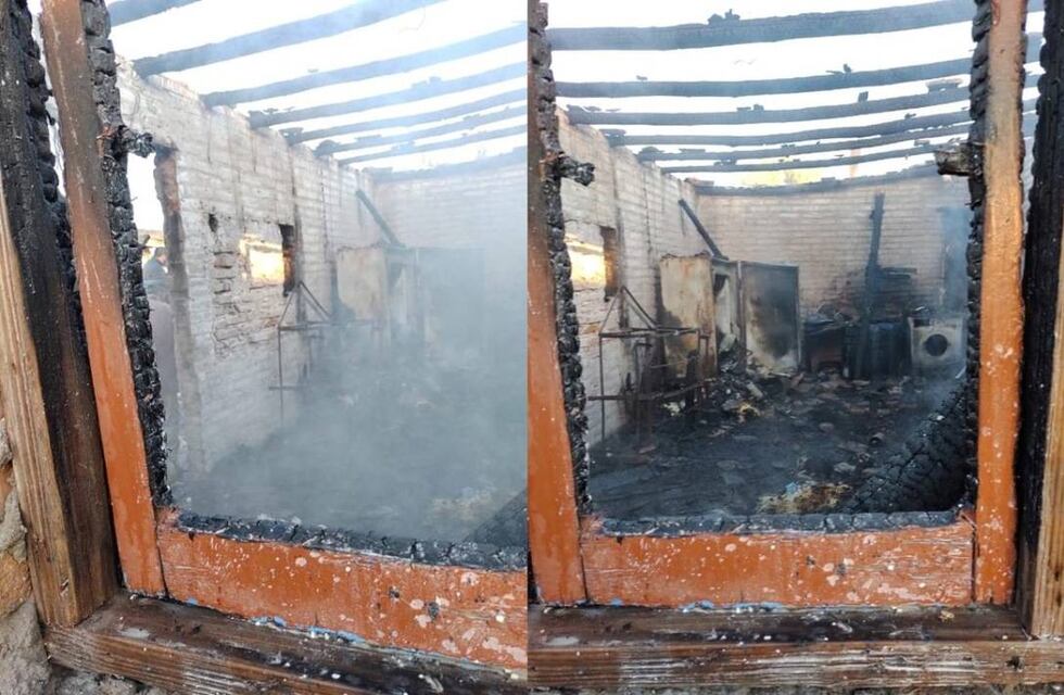 Asisten al matrimonio que perdió todo en un incendio en el barrio La Carolina