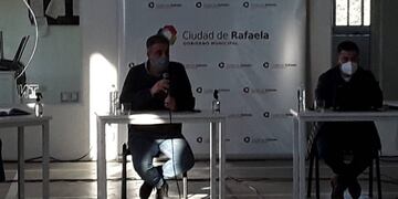 Conferencia de prensa sobre situación epidemiológica en Rafaela al 04/08/2021