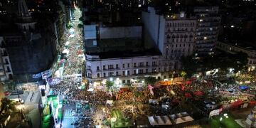 Noche de vigilia por la ley.