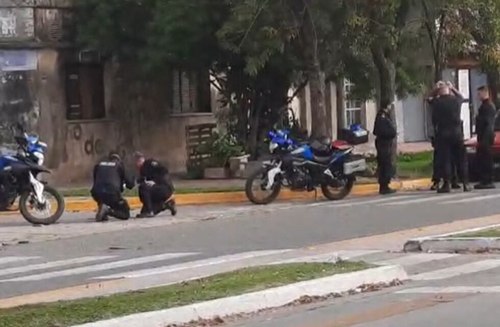 Disparos, persecución y detención en Bv. Lehmann