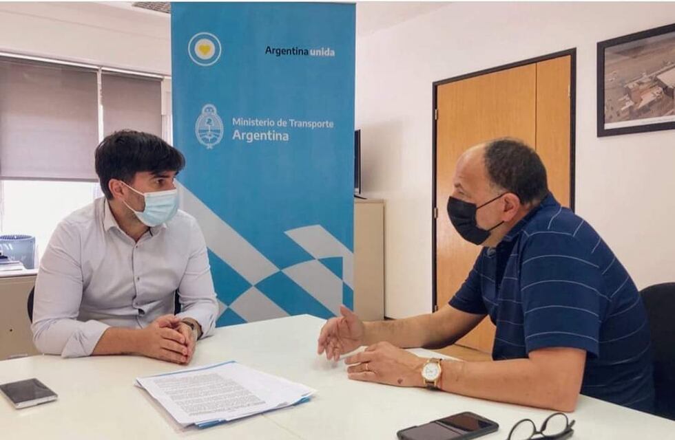 Pablo Garate se reunió con el director de Obras del Ministerio de Transporte de la Nación