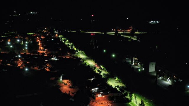 Desde el Municipio indicaron que continúa el recambio de luminarias LED.