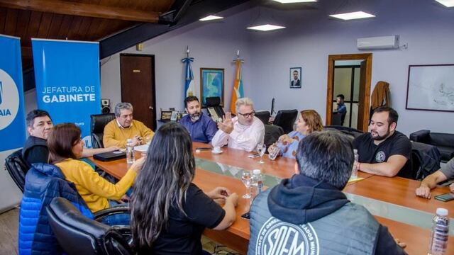 Firman convenio de cooperación entre el SOEM y la Municipalidad de Ushuaia