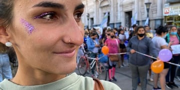 Marcha Ni una Menos dia de la mujer 8 M en Río IV ( Tomas Fragueiro / La Voz)