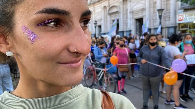Marcha Ni una Menos dia de la mujer 8 M en Río IV ( Tomas Fragueiro / La Voz)