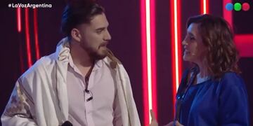 Axel Riquelmes, el neuquino que enamoró a La Sole en La Voz Argentina.