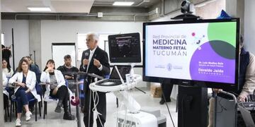 La Maternidad de las Mercedes fue escenario del inicio de la Red Materno-Fetal, con tecnología de punta y profesionales especializados en todo el territorio.