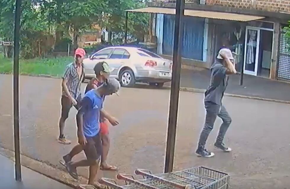 Cuatro jóvenes asaltaron una despensa en San Vicente