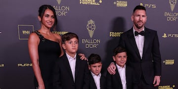 Los Messi maravillaron con su galanura