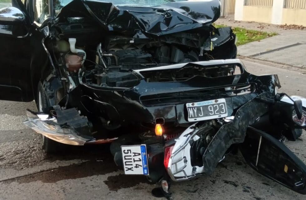 Rafaela suma otra víctima fatal por el tránsito: falleció un motociclista atropellado por un menor