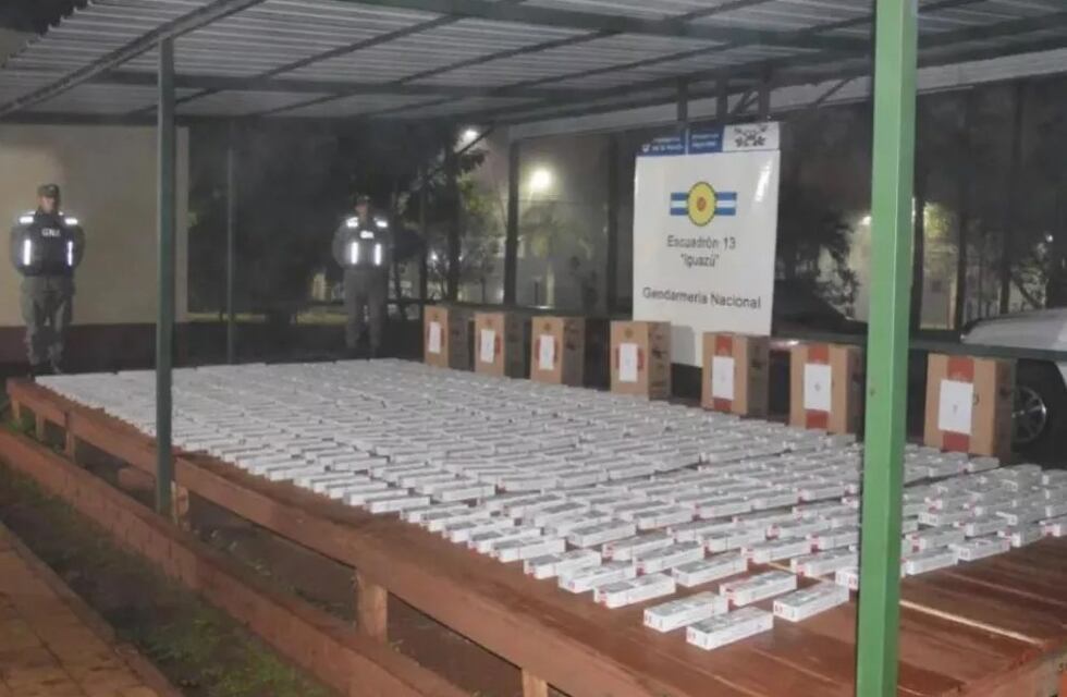 Puerto Iguazú: la aduana destruirá cigarrillos incautados