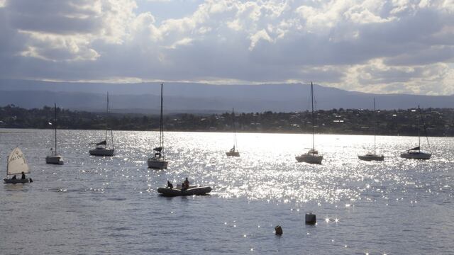Lago San Roque en Villa Carlos Paz. Temporada de verano 2021. (Foto: Municipalidad VCP).