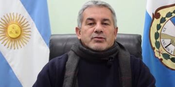 Omar Ortiz, el intendente de Valle Fértil.