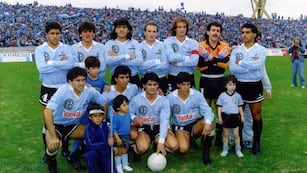 El Belgrano que ascendió y que en ese 1991 vapuleó a Talleres, después de 12 años sin jugar por los puntos (La Voz archivo).