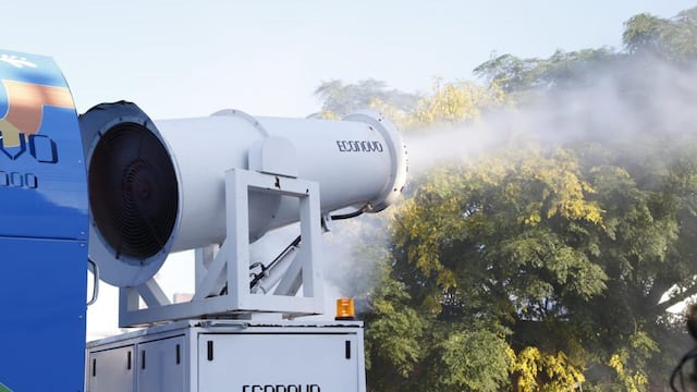 Los camiones están equipados con un "aero-nebulizador automático de última generación". (Foto: Municipalidad de Córdoba)
