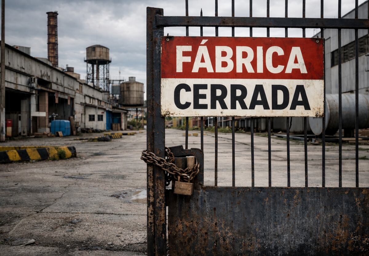 Crisis industrial: cierra una fábrica en el Conurbano y quedan 100 empleados sin trabajo