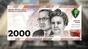 El Billete de 2.000 pesos saldrá pronto, según informó el Banco Central.