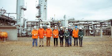 En esta visita recorrió toda la operación del Consorcio, acompañado por funcionarios de Gobierno.