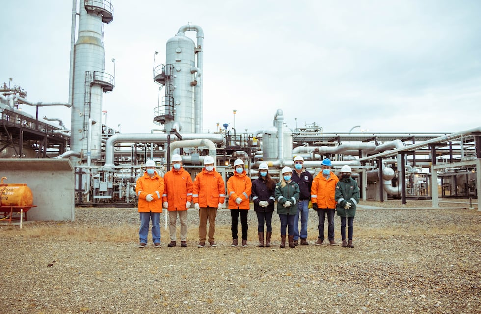 El embajador de Alemania Ultre Sante recorrió las plantas de tratamiento del Consorcio Cuenca Marina Austral 1