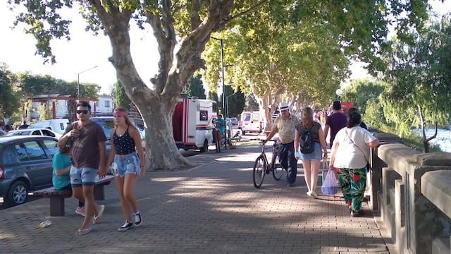 Río y costanera de Gualeguaychú