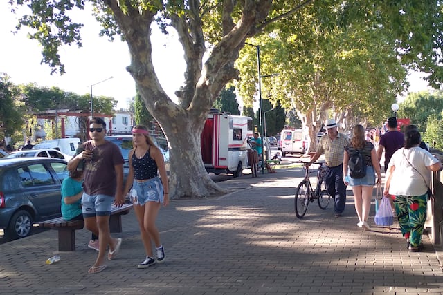 Río y costanera de Gualeguaychú