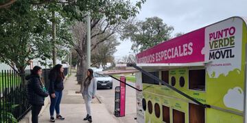 El Punto Verde Móvil recorre los barrios de Rafaela
