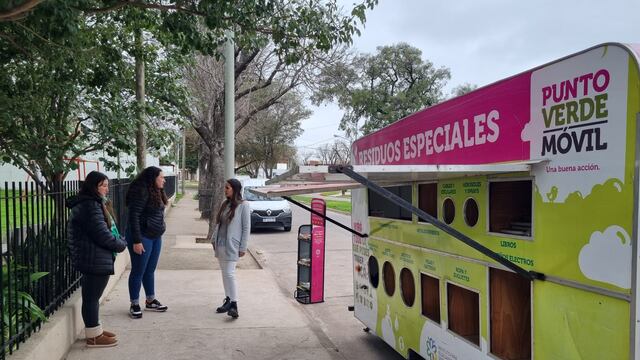 El Punto Verde Móvil recorre los barrios de Rafaela