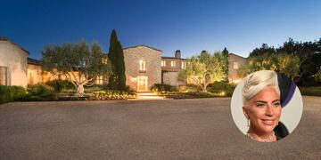 De sala de bowling a establos: así es la lujosa mansión de Lady Gaga en Malibú