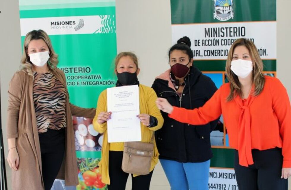 Cooperativas de trabajo recibieron matrículas por parte de las carteras provinciales