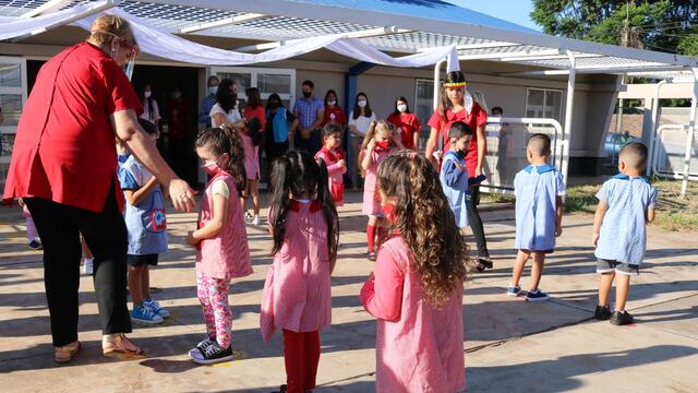 Oberá: se realizó el acto inaugural de clases en los Núcleos Educativos de Nivel Inicial (NENI)