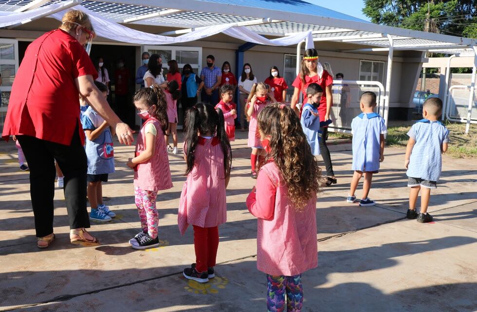 Oberá: se realizó el acto inaugural de clases en los Núcleos Educativos de Nivel Inicial