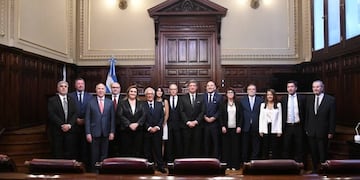 El titular de la Corte y del Consejo, Horacio Rosatti, le tomó juramento a once consejeros