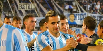 Racing de Nueva Italia perdió en su visita a Quilmes, que lo desplazó del Reducido (Prensa Racing de Nueva Italia).