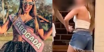 Quién es la abogada argentina que fue detenida por gestos racistas en un bar de Ipanema. (Gentileza)