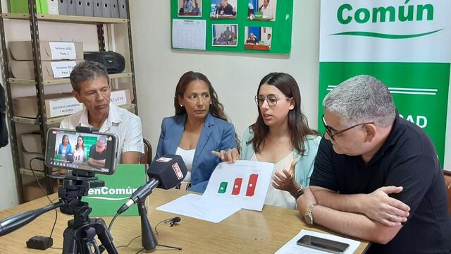 Conferencia de Prensa de Bien Común sobre el Presupuesto 2023.