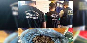 Allanaron una vivienda en Garupá por un robo y encontraron droga