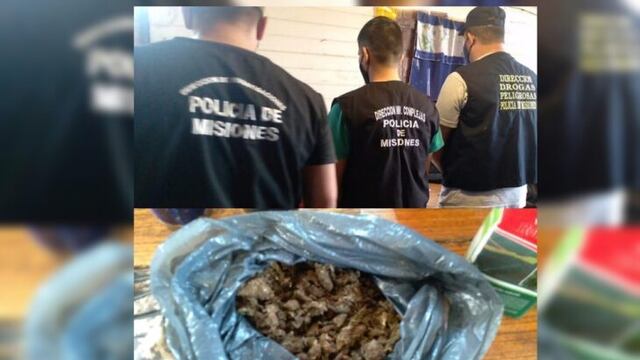 Allanaron una vivienda en Garupá por un robo y encontraron droga