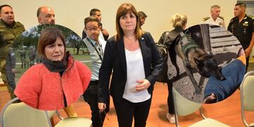 El video con la demostración de Bullrich en la provincia de Córdoba.