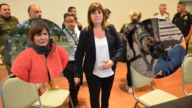El video con la demostración de Bullrich en la provincia de Córdoba.